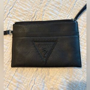 GUESS Black Wristlet - New